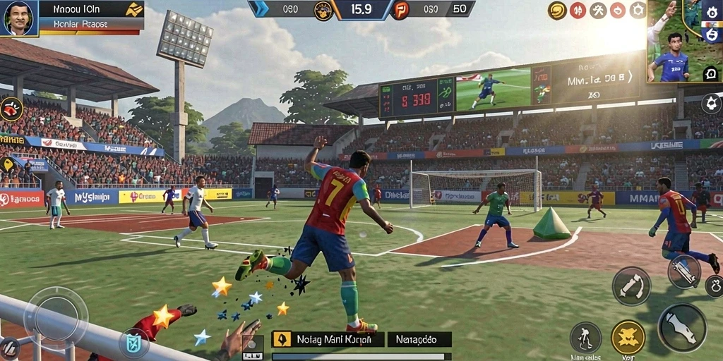 ariestogel - Screenshot menampilkan mode permainan yang seru.