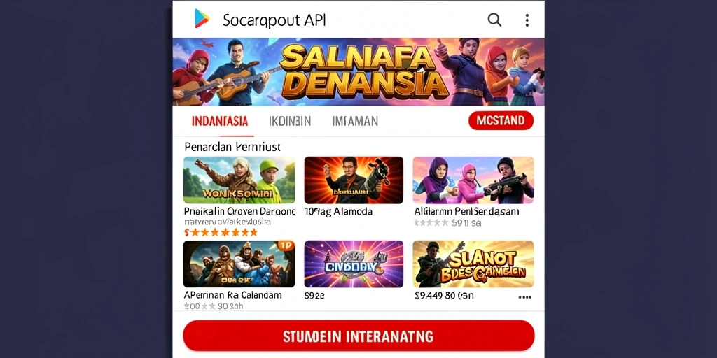 indorp - Pengalaman pengguna yang interaktif dan menarik.
