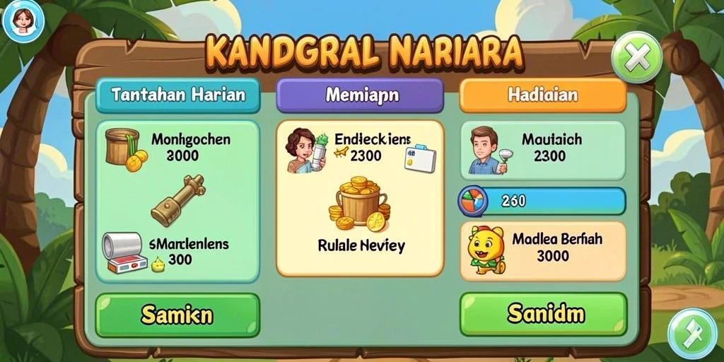 megapetir - Tampilan gameplay yang penuh aksi dan tantangan.
