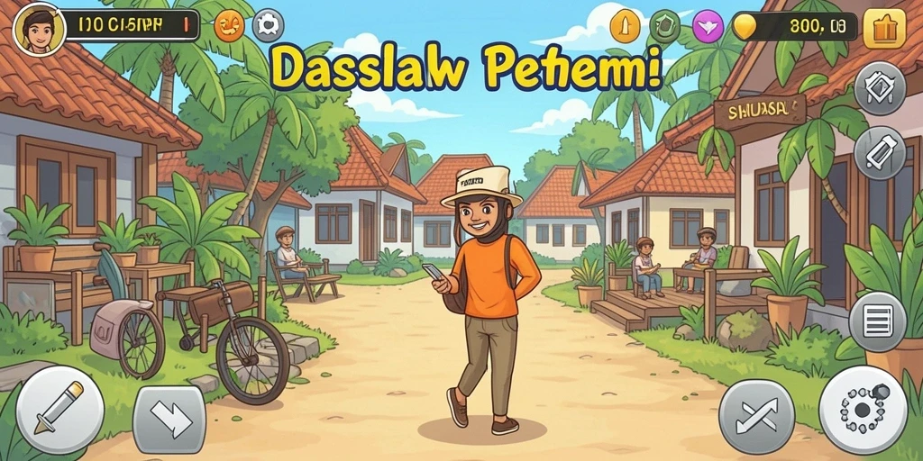 rp99 - Tangkapan layar menunjukkan interface permainan yang intuitif dan mudah digunakan.